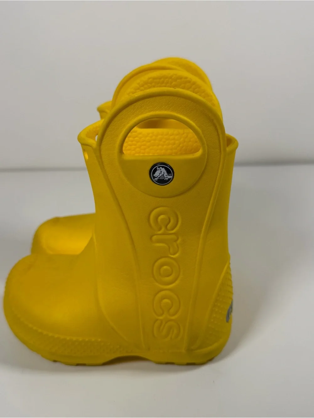 CROCS Kids Yellow Waterproof Rain Boots